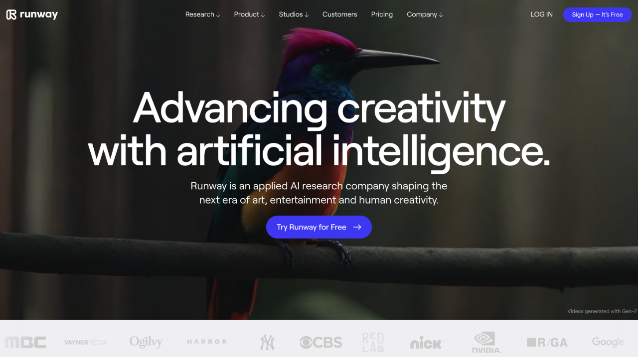 RunwayML(Runw)：轻松生成有想象力的视频,静态图可一键转动图